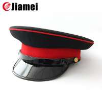 Custom good quality military uniform peaked cap/strap badges from China factory Jiamei