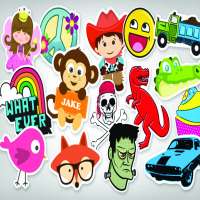 Customize decoration business vinyl stickers