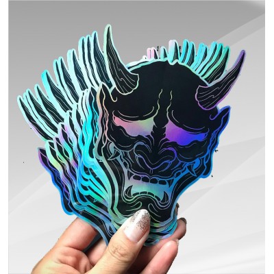 Custom New Style Custom Holographic custom die cut stickers